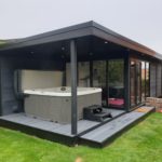 6mX3m Double Canopy Garden Room External