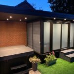 Garden Room Night Jacuzzi Wraped