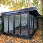 Ashmere Composite Garden Building With Glass Throughout Front And Side