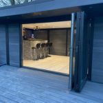 Bi Fold On Garden Room Man Cave