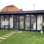 Bridal Company Working From Garden Room