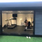 Fitness Zone In Garden Room