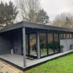 Garden Room Bar In Grey