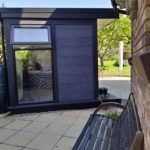 Garden Room In Northampton With Full Height Opening Window