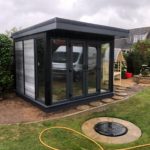 Garden Room With Full Height Glass To Front