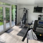 Gym Garden Room With Tv Mount