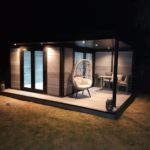 Light Grey Garden Room East Anglia At Night