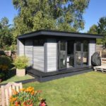 Light Grey Medium Sized Garden Room