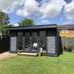 Long Garden View Of An Ashmere Garden Room