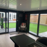 Medium Sized Garden Room Internal Full Height Glass 2