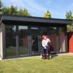 Satisfied Client With New Garden Room