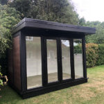 Small External Shot Of Outdoor Garden Room Left