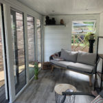 Small Garden Room Grey On White Internal