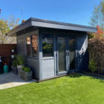 Small Garden Room In Grey