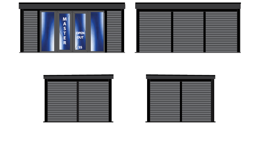 Oakland 3W X 2W Garden Room Prices