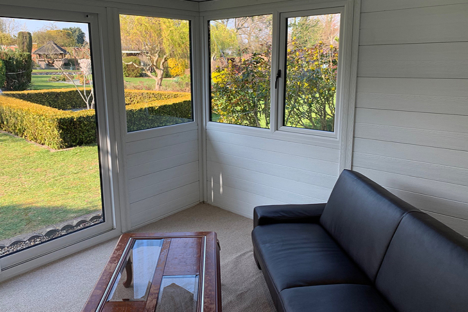 Garden Room Used As Quiet Retreat