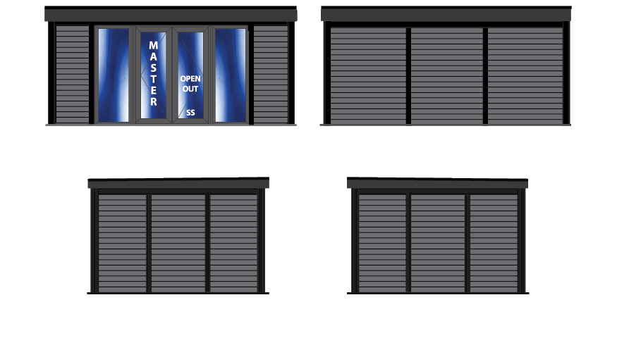 Oakland 3W X 3m Garden Room Prices