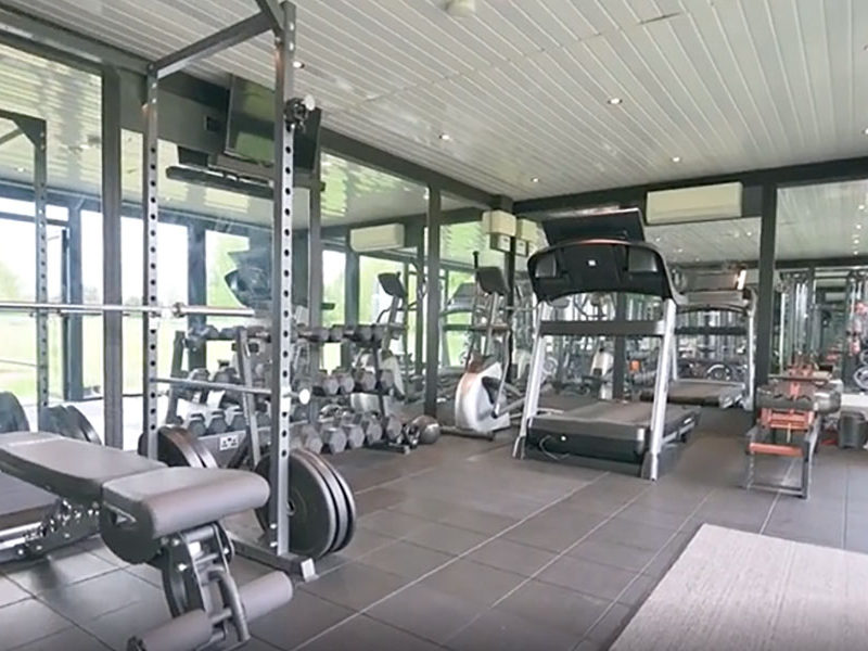 Home Gym Garden Room