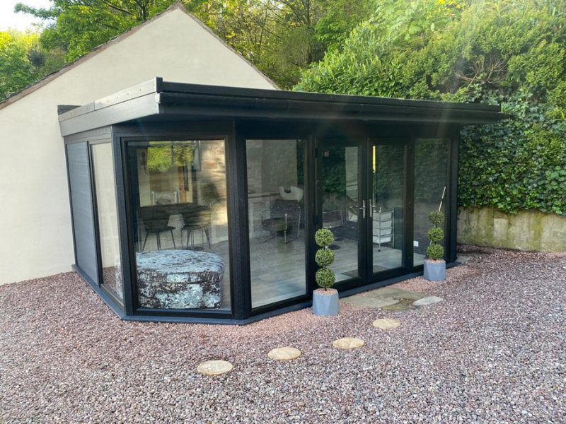 Attached Garden Room in Manchester - Composite Garden Rooms