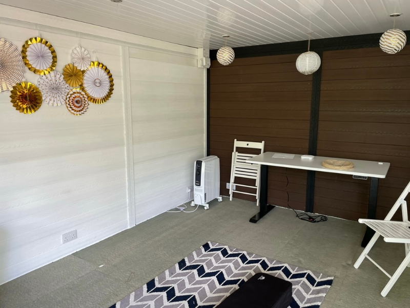 Walnut And White Interior