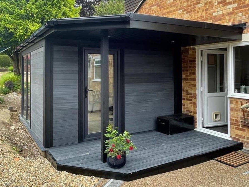 Garden Studio Attached To House