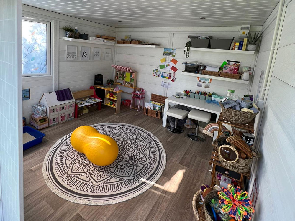 Garden Studio Used As Playroom