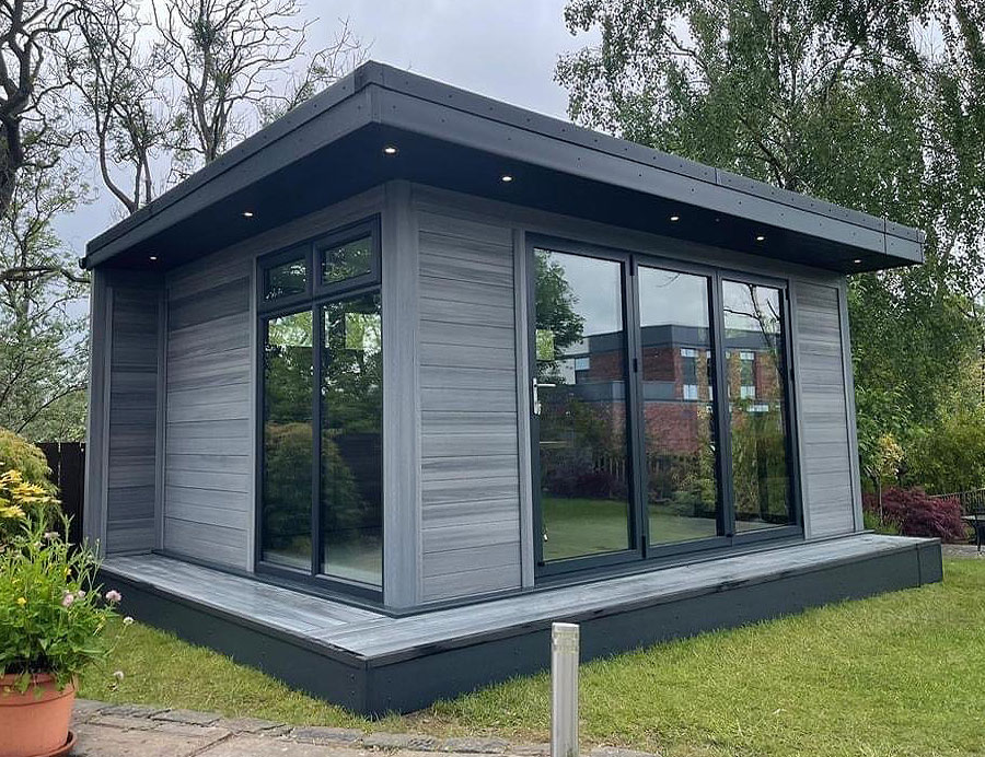 Grey Composite Garden Room